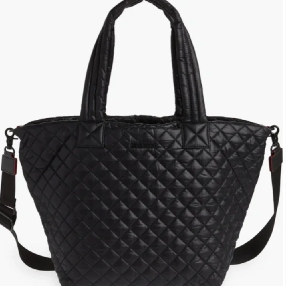 MZ Wallace Medium Metro Deluxe Tote in Black